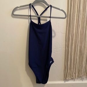 Navy Blue Speedo one piece
